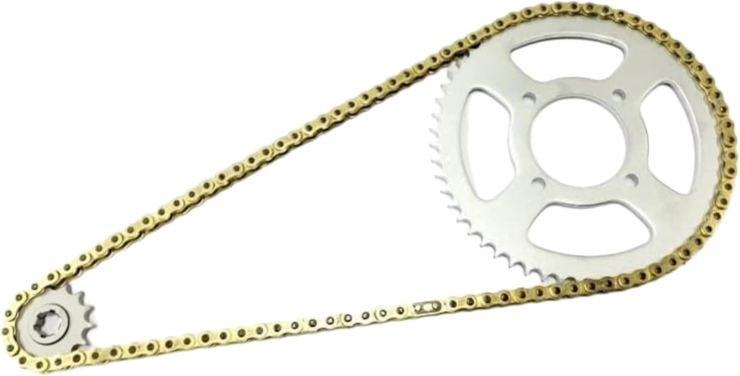 Honda CB125F (GLR125) 2015 - 2021 GOLD Chain & Sprockets Set